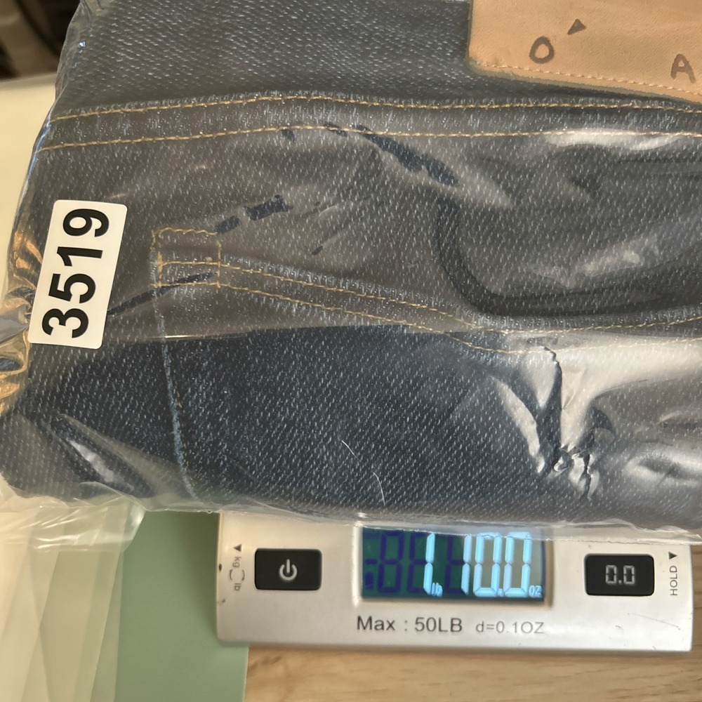 KTOA Men's Slim Straight Jeans - Blue - Picture 15 of 15